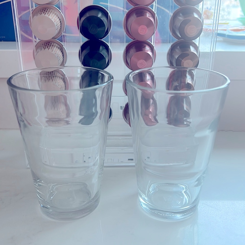 Nespresso glasses new in box  15 for 1